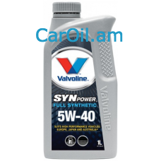 VALVOLINE SynPower 5W-40 Սինթետիկ 1L